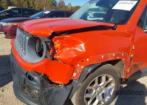 2015 Jeep Renegade Latitude из США, поврежденный, VIN ZACCJABT9FPB50845